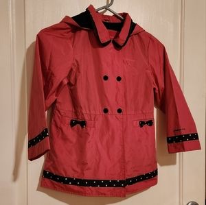 Girls size 6x London Fog raincoat wind jacket